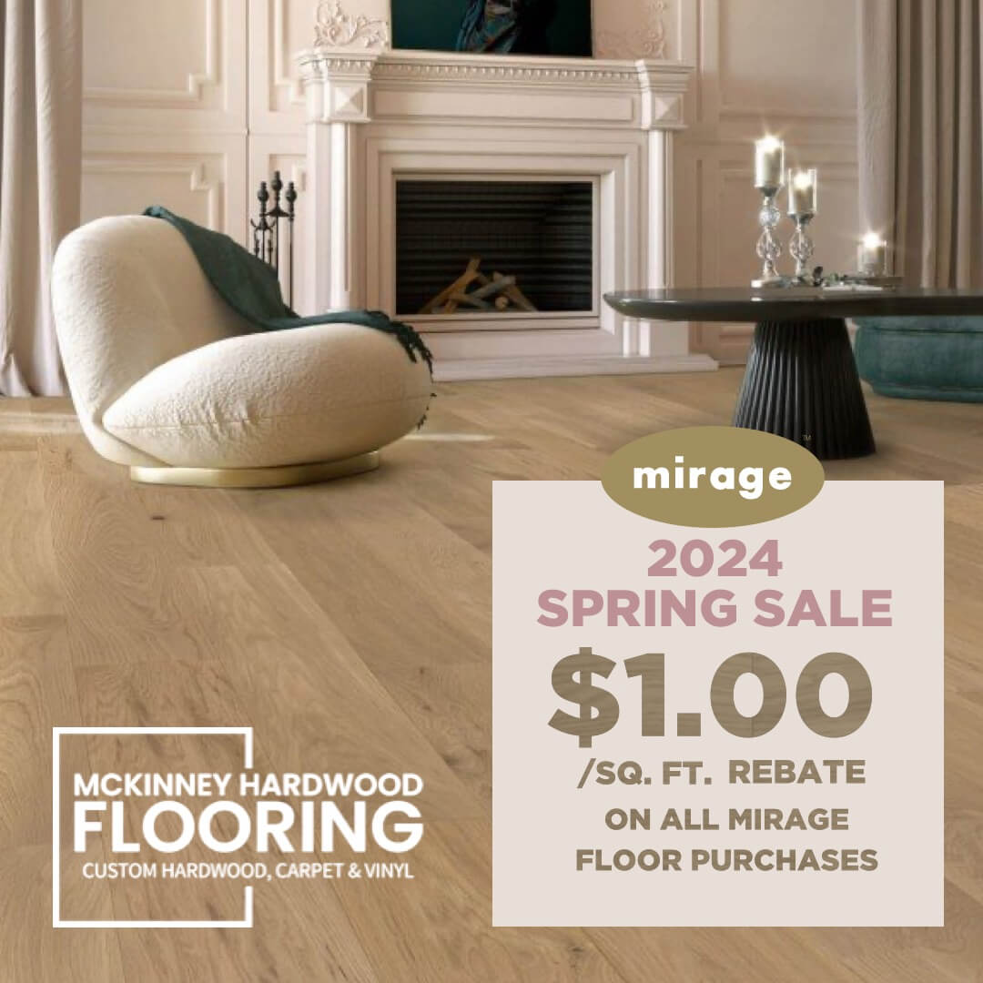 Mirage Hardwood Promotion | McKinney Hardwood Flooring